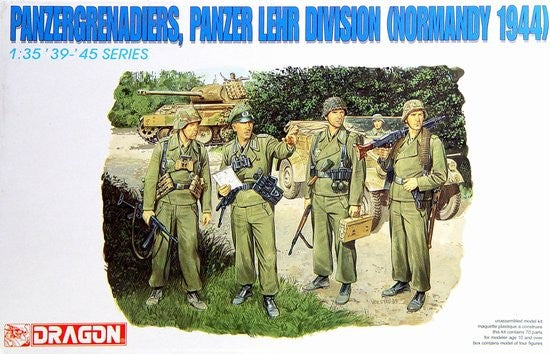 Dragon Models 6111 1/35 Panzer Grenadiers Panzer Lehr Div Normandy 1944 (4) (Re-Issue)