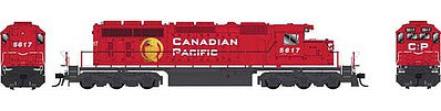 Bowser 25031 HO Scale GMD SD40-2 - LokSound & DCC - Executive Line -- Canadian Pacific 5617 (red, white, Golden Beaver Logo)