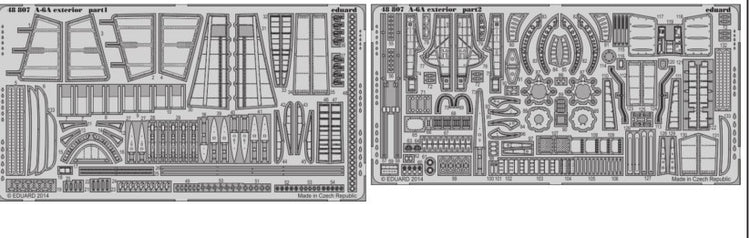 Eduard 48807 1/48 Aircraft- A6A Exterior for HBO (D)