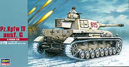 Hasegawa 31143 1/72 PzKpfw IV Ausf G Tank