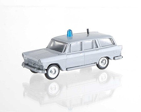 Eko 2151 HO Scale Seat 1500 Station Wagon - Assembled -- Police (gray)
