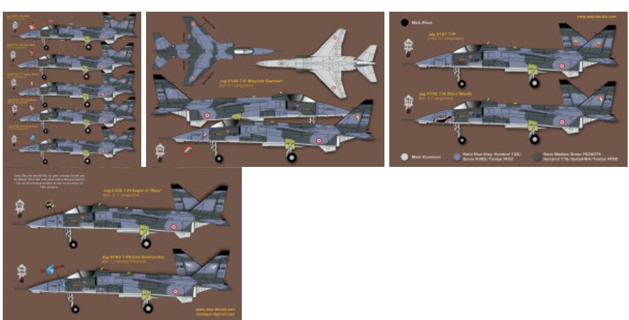 Zotz Decals 48044 1/48 French Jaguar in Kosovo (D)