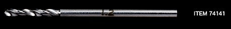 Tamiya 74141 Fine Pivot Drill Bit (1.2mm Shank Dia. 1.5mm)
