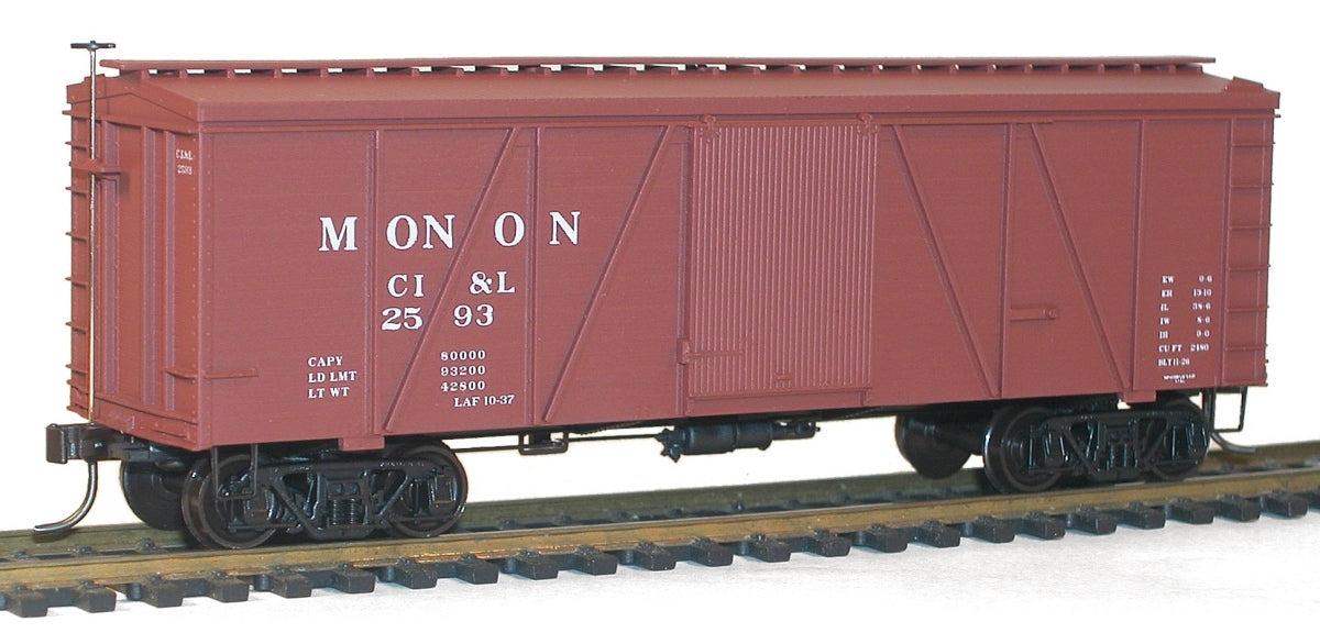 Accurail 1165 Ho 36'Fowler Wood Bxcar Ci&L