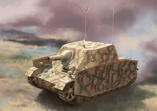 Dragon Models 6819 1/35 Sturmpanzer Ausf I BefehlsPz Assault Infantry Vehicle Based on PzKpfw IV Ausf G Chassis