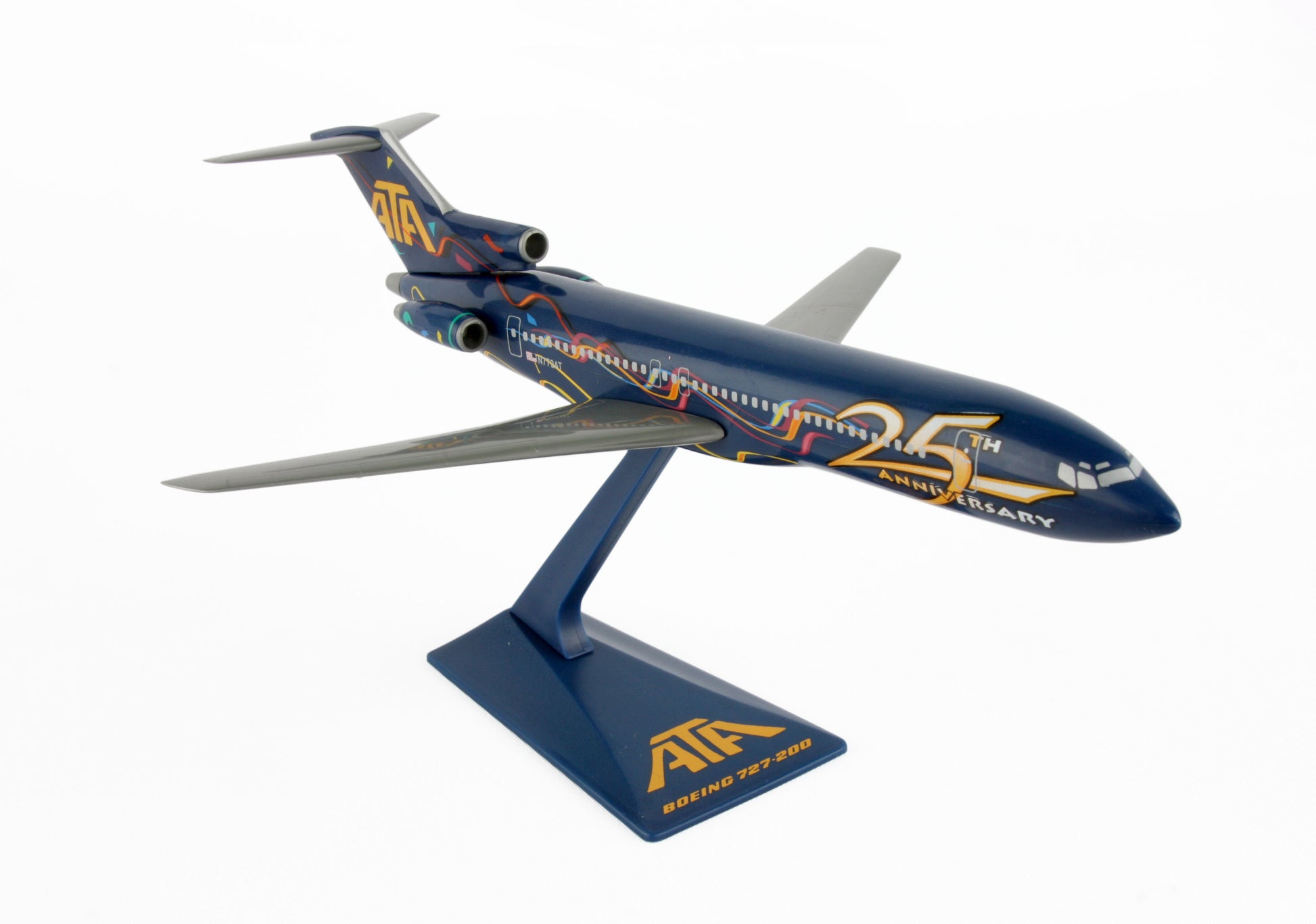 Flight Miniatures LP10112A B727 Ata 25Th Aniversary 1/200
