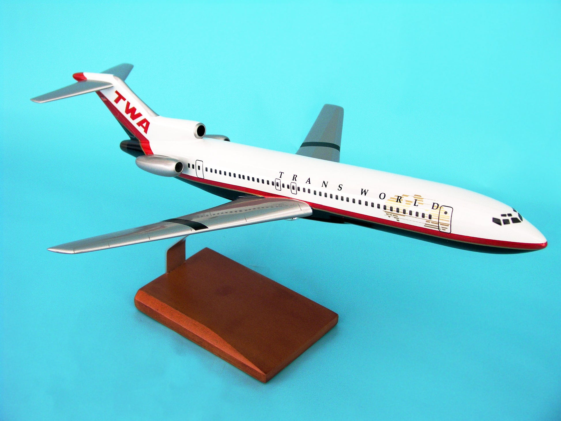 Executive Series G7410 Exec Ser Twa B727-200 1/100 New Livery (Kb727Twat)