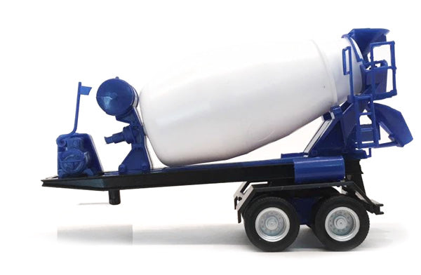 Promotex 5492 1/87 Scale 2-Axle Cement Mixer Trailer