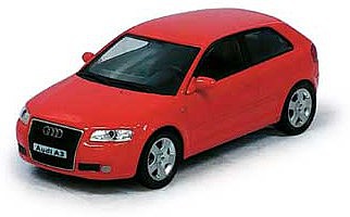 Atlas 3009922 15707 Scale Audi A3 - Assembled -- Red
