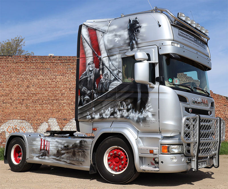 WSI 607035 1/50 Scale Decker Transporte - Scania Streamline Topline 4X2