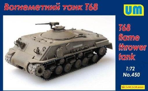 Unimodel 450 1/72 T68 Flamethrower Tank