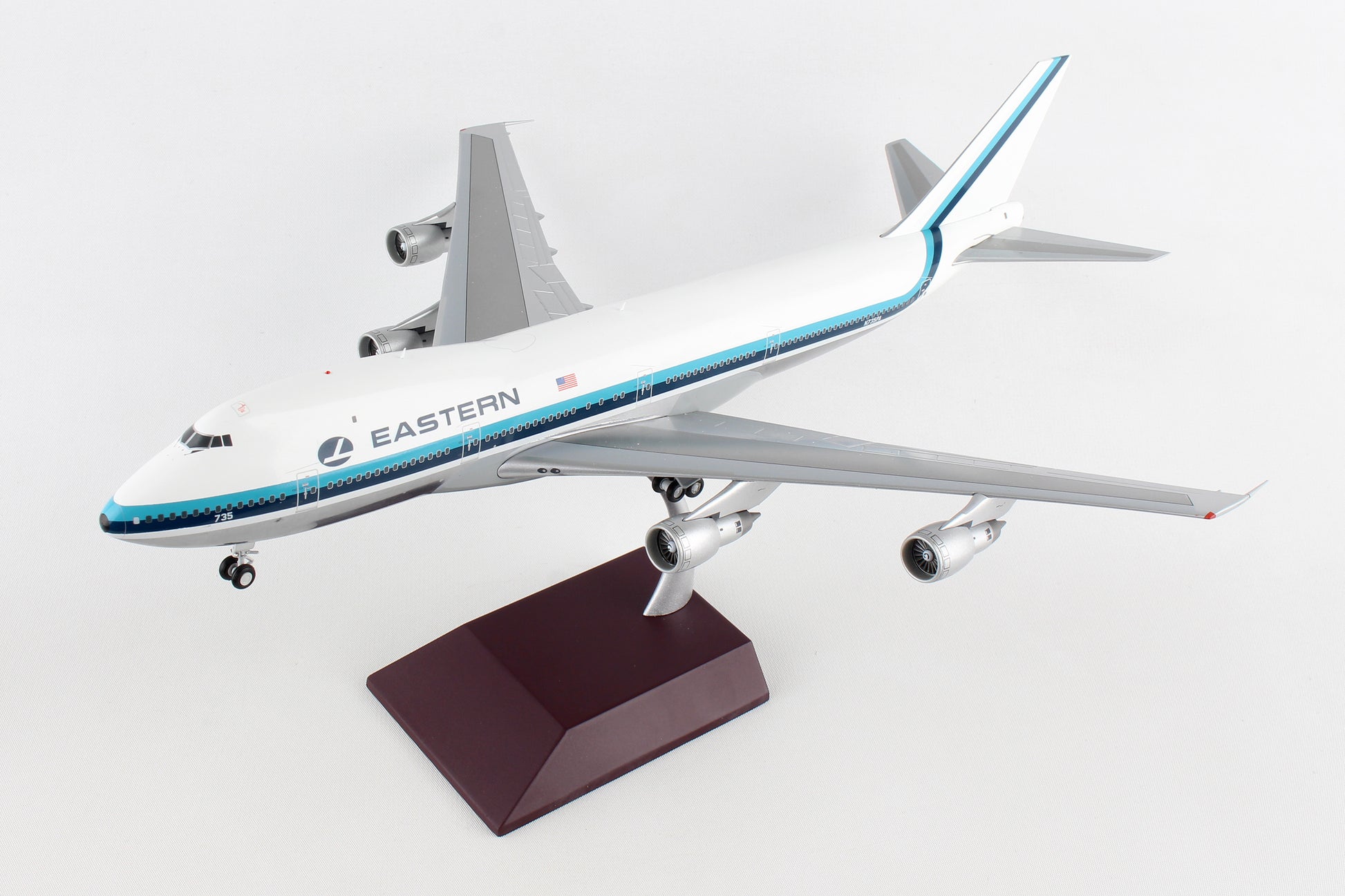 Gemini Jets 1/200 G2EAL747 Gemini200 Eastern 747-100 1/200 Reg#N735Pa