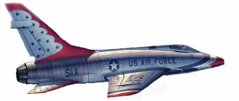 Trumpeter 3222 1/32 USAF F100D Thunderbirds Aircraft