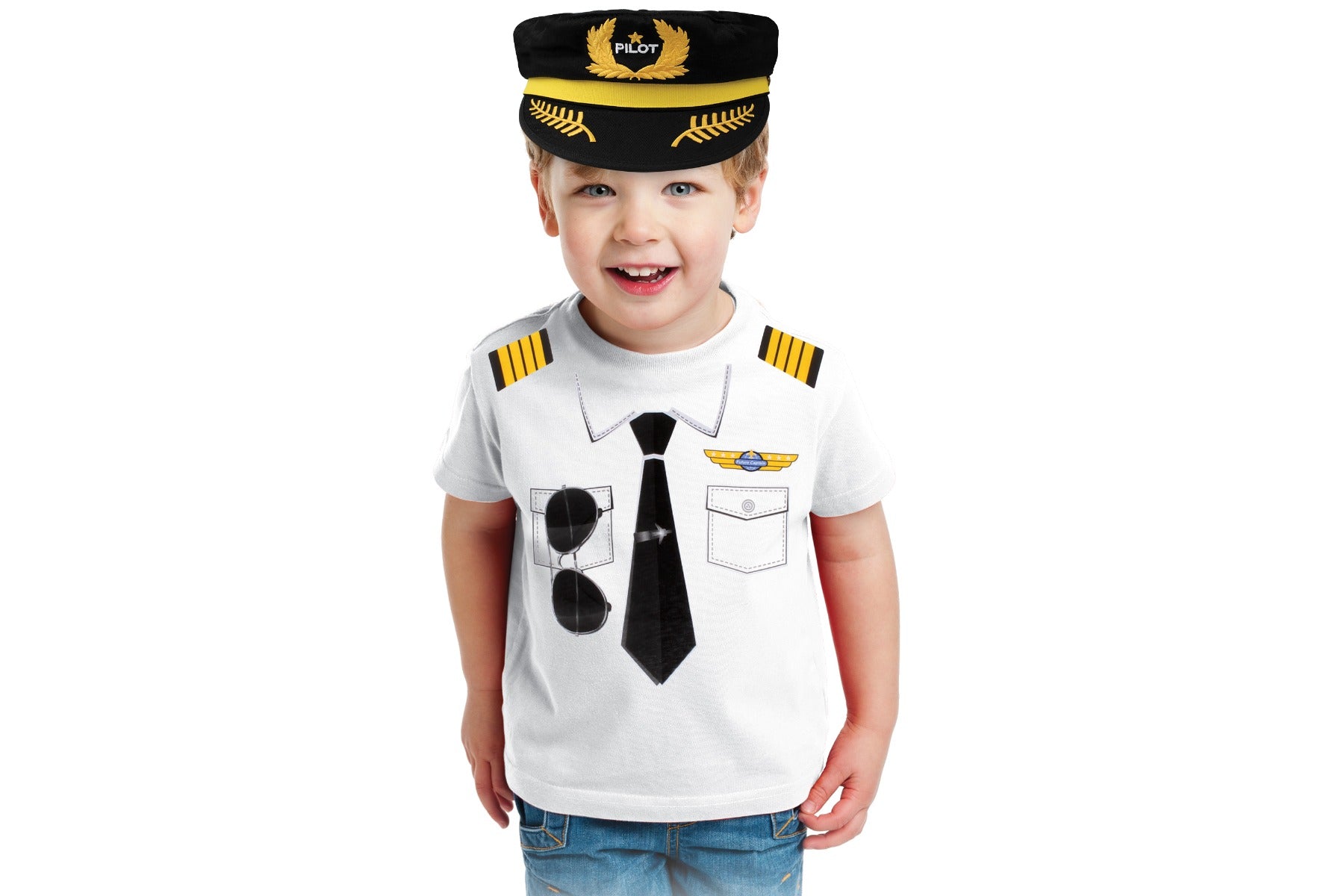 Daron T-Shirts SOC18250 Children'S Pilot T-Shirt Youth Small