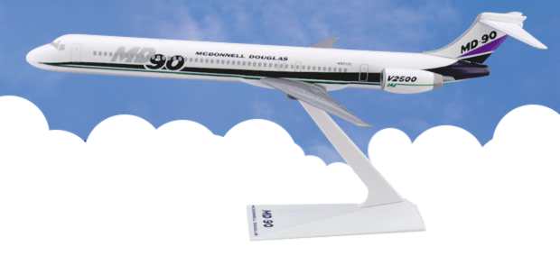 Flight Miniatures LP50238 Md-90 Mcd/D House 1/200