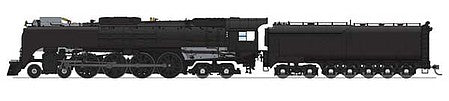 Broadway Limited 6647 HO Scale Class FEF-3 4-8-4 - Sound and DCC - Paragon4 -- Painted, Unettered (black, graphite)