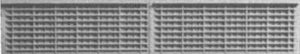 Cannon & Company 1402 HO Scale Radiator Grilles & Shutters pkg(4) -- For 35-Line Diesel Locomotives