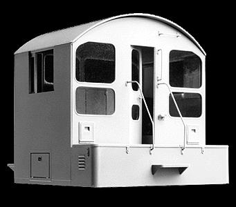 Cannon & Company 1504 HO Scale EMD Switcher Cab Kit -- Late Switcher