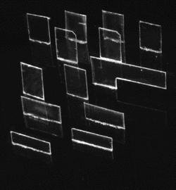 Cannon & Company 1505 HO Scale Windows - Laser Cut "Glass" -- For Cab Kits #1501 & 1502 (Sold Separately)