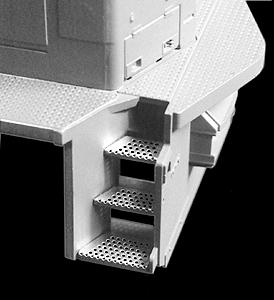 Cannon & Company 2011 HO Scale Engine Step Set (Photo-Etched Brass) -- For Athearn SD50