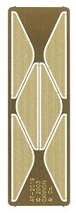 Cannon & Company 2019 HO Scale Anticlimber Safety Tread pkg(6) -- Fits #2105 50-Series Anticlimber, Sold Separately