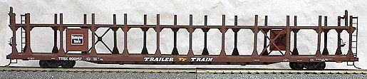 Accurail 9219 Ho 89' Open Auto Rack Cb&Q