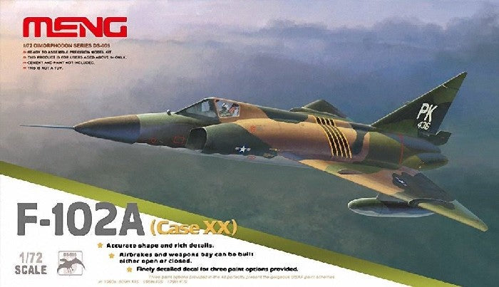 Meng Models DS5 1/72 F102A (Case XX) Supersonic Interceptor