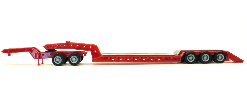 Promotex 5392 1/87 Scale Heavy Equipment Lowboy Trailer