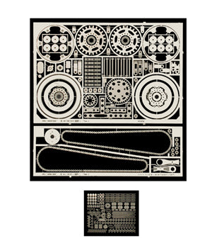 Scale Motorsport 4215 1/12 Suzuki RGV Motorcycle Photo-Etch Detail Set For TAM