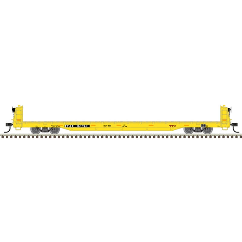 Atlas Trainman 20006465 Ho Flat Car Ttx 82619