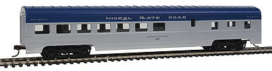 Con-Cor 10002 HO Scale 72' Smooth-Side Diner - Ready to Run -- Nickel Plate Road