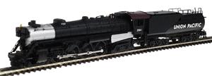 Con-Cor 1003820 N Scale Steam S-2 4-8-4 "Northern" w/Tender Powered -- Union Pacific Cab #2 (black w/white Lettering)