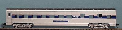 Con-Cor 10098023 HO Scale 72' Smooth-Side Sleeper - Ready to Run -- Pullman Sleeper - Amtrak Phase IV