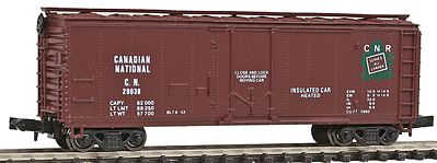 Con-Cor 105103 N Scale 40' Plug-Door Steel Reefer -- Canadian National