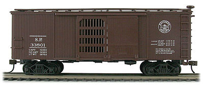 Con-Cor 1052011 HO Scale Wood Ventilated Boxcar (Old-Time) - Ready to Run -- Florida East Coast #1