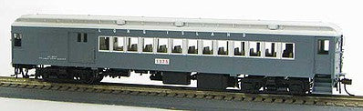 Con-Cor 1094106 HO Scale MP-54 Heavyweight Combine - Ready to Run -- Long Island 620 (Tichy Gray, white)