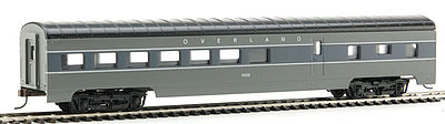 Con-Cor 11015 HO Scale 72' Smooth-Side Diner - Ready to Run -- Overland Mail