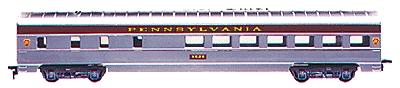 Con-Cor 11017 HO Scale 72' Smooth-Side Diner - Ready to Run -- Pennsylvania Railroad "Senator"