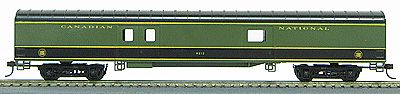 Con-Cor 1102011 HO Scale 72' Smooth-Side Baggage - Ready to Run -- Canadian National