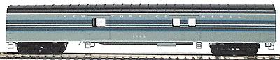 Con-Cor 1102016 HO Scale 72' Smooth-Side Baggage - Ready to Run -- New York Central "20th Century" Scheme
