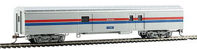 Con-Cor 11026 HO Scale 72' Smooth-Side Baggage - Ready to Run -- Amtrak (Phase II)