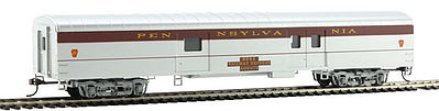 Con-Cor 11037 HO Scale 72' Smooth-Side Baggage - Ready to Run -- Pennsylvania Railroad "Senator"