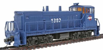 Con-Cor 1166202 HO Scale EMD MP15 w/DCC -- Missouri Pacific #1382 (black, white, red)