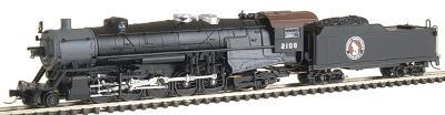 Con-Cor 13925 N Scale USRA Heavy 2-10-2 - Standard DC -- Great Northern #2108 w/Dual Airpumps