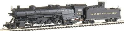 Con-Cor 13929 N Scale USRA Heavy 2-10-2 - Standard DC -- Norfolk & Western #2309 w/Doghouse Brakeman's Cabin