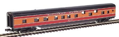 Con-Cor 140116 N Scale 85' Streamlined Smoothside Pullman Sleeper -- Southern Pacific "Daylight"