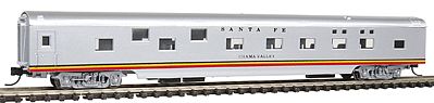 Con-Cor 140117 N Scale 85' Streamlined Smoothside Pullman Sleeper -- Santa Fe