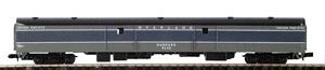Con-Cor 140824 N Scale 85' Smoothside Baggage Car -- Union Pacific Overland (gray)