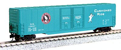 Con-Cor 14604 N Scale Greenville 60' Double-Door Boxcar - Ready to Run -- Great Northern