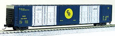Con-Cor 14631 N Scale 85' 8-Door Hi-Cube Boxcar - Ready to Run w/Micro-Trains(R) Couplers -- Chesapeake & Ohio
